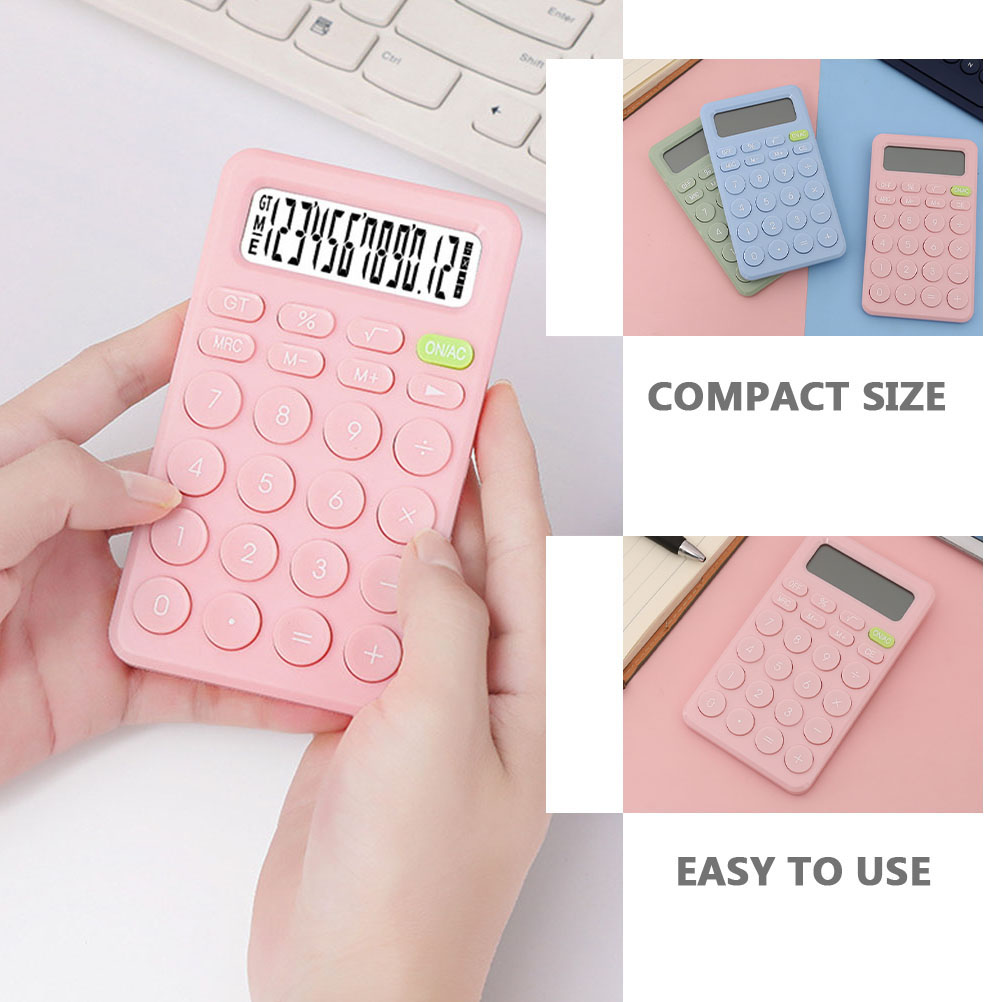 Mini Calculator School Student Calculator Adorable Kids Calculator Calculating Device