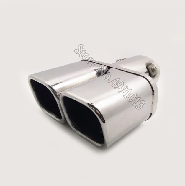 For Kia Niro car stickers body cover muffler exterior back end pipe dedicate exhaust tip tail outlet ornament 1pcs: B1015Sa62