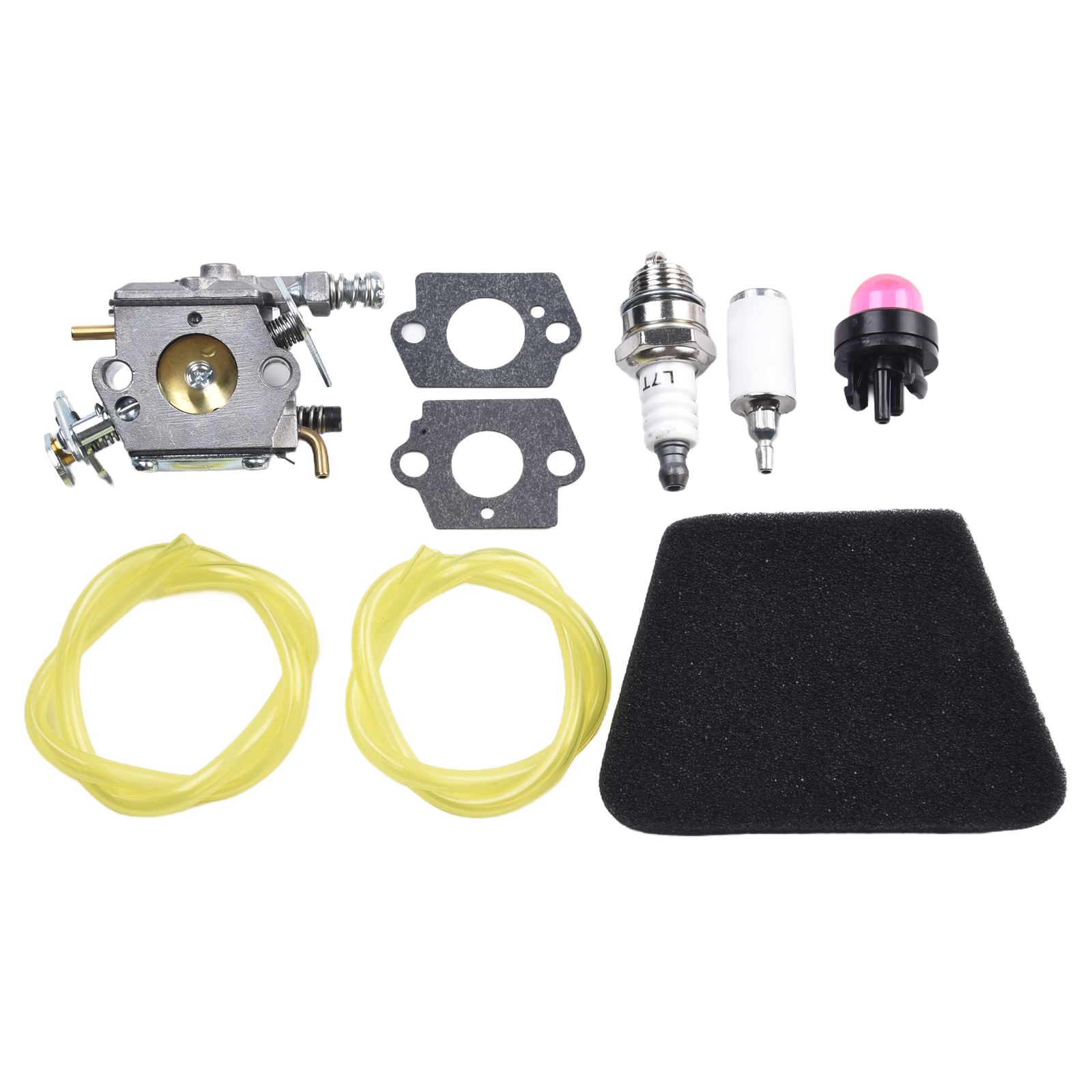 Carburetor Kit For Poulan 2250 2350 2375 2450 2550 222 262 Gas Chainsaw Replacement Highly Matched With The Original: Default Title