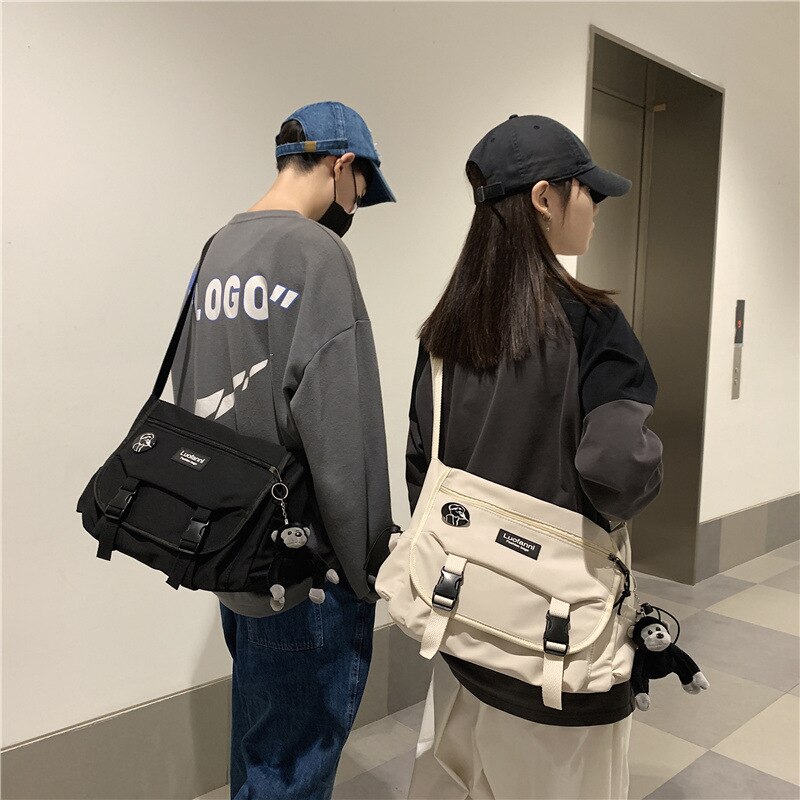 Original Messenger Bag Brand Japanese Shoulder Bag Ins Simple Student Class Bag Female Casual Shoulder Bag