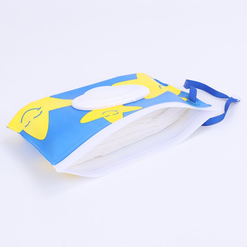 Tirar Cinta Caixa de Lenços Umedecidos De Bebê Portátil Clamshell Recipiente Toalhetes Eco Easy-carry Cosméticos Casos de Toalhetes de Limpeza
