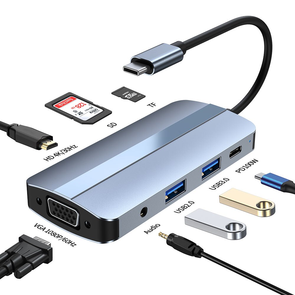 Station D'Accueil MSI USB-C 001P15-011 - Connectivité PC Portable Gaming/Pro