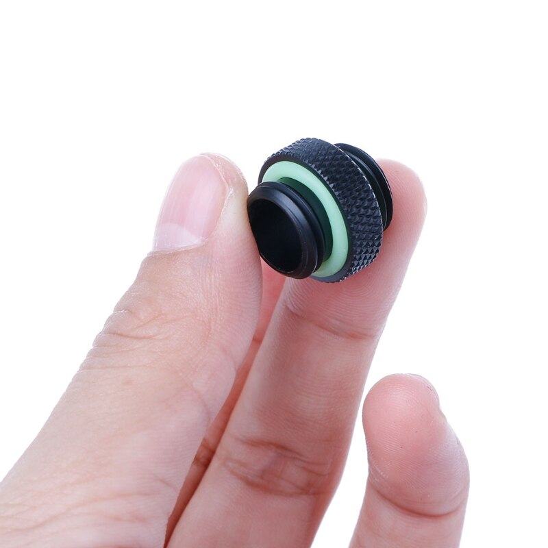 Mini G1/4 Thread Connection Dual Male Connector Adapter For Water Cooling System