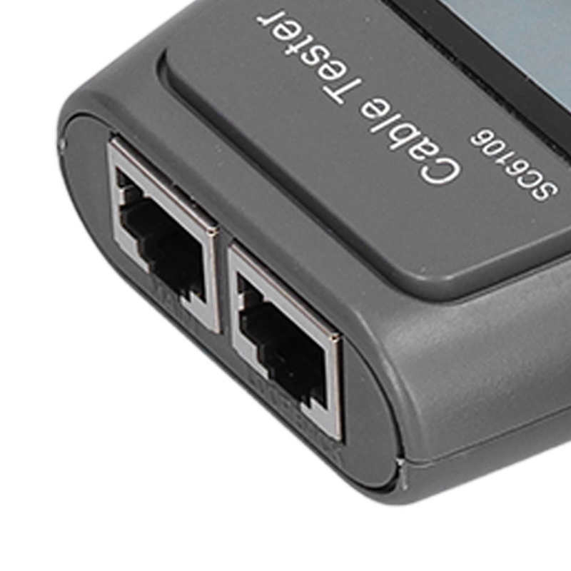 BNC Net Cable Tester Automatic Delayed Shutdown Remote Identification Audio Prompt Universal BNC Wire Tester