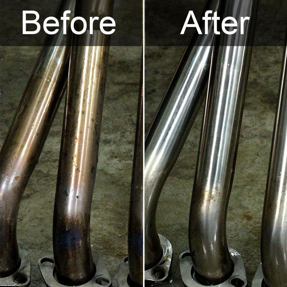 150ml Motorcycle Exhaust Pipe Cleaner Motorcycle Maintenance Pipe Exhaust Equipment Motorcycle Automobile Cleaner Tools D2P3