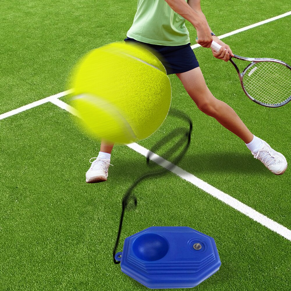 Heavy Duty Tennis Training Tool Baseboard Sparring Device Exercise Tennis Ball Sport Self-study Rebound Ball With Tennis Trainer