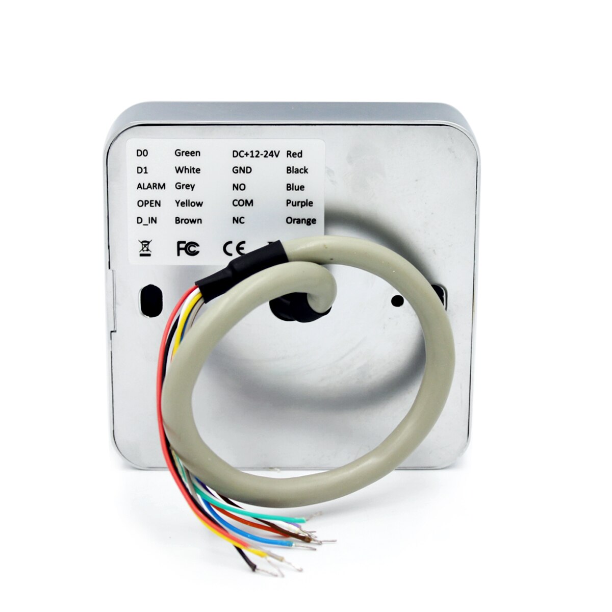 IP67 Waterproof Touch 125Khz 13.56MHZ Access Control RFID Door Access Control System Metal touch Keypad With 2000 Users