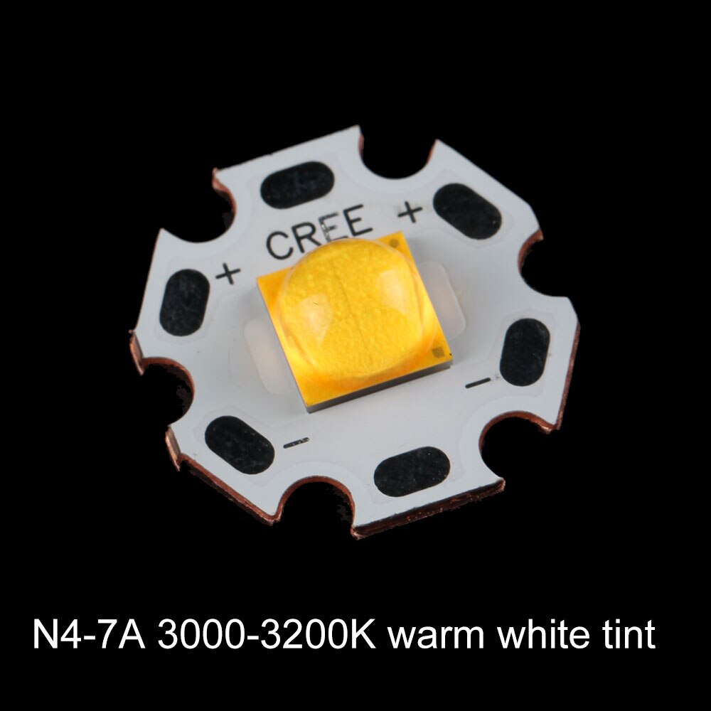 Cree XHP70.2 Led Met 6V 20 Mm Dtp Koper Board: N4-7A