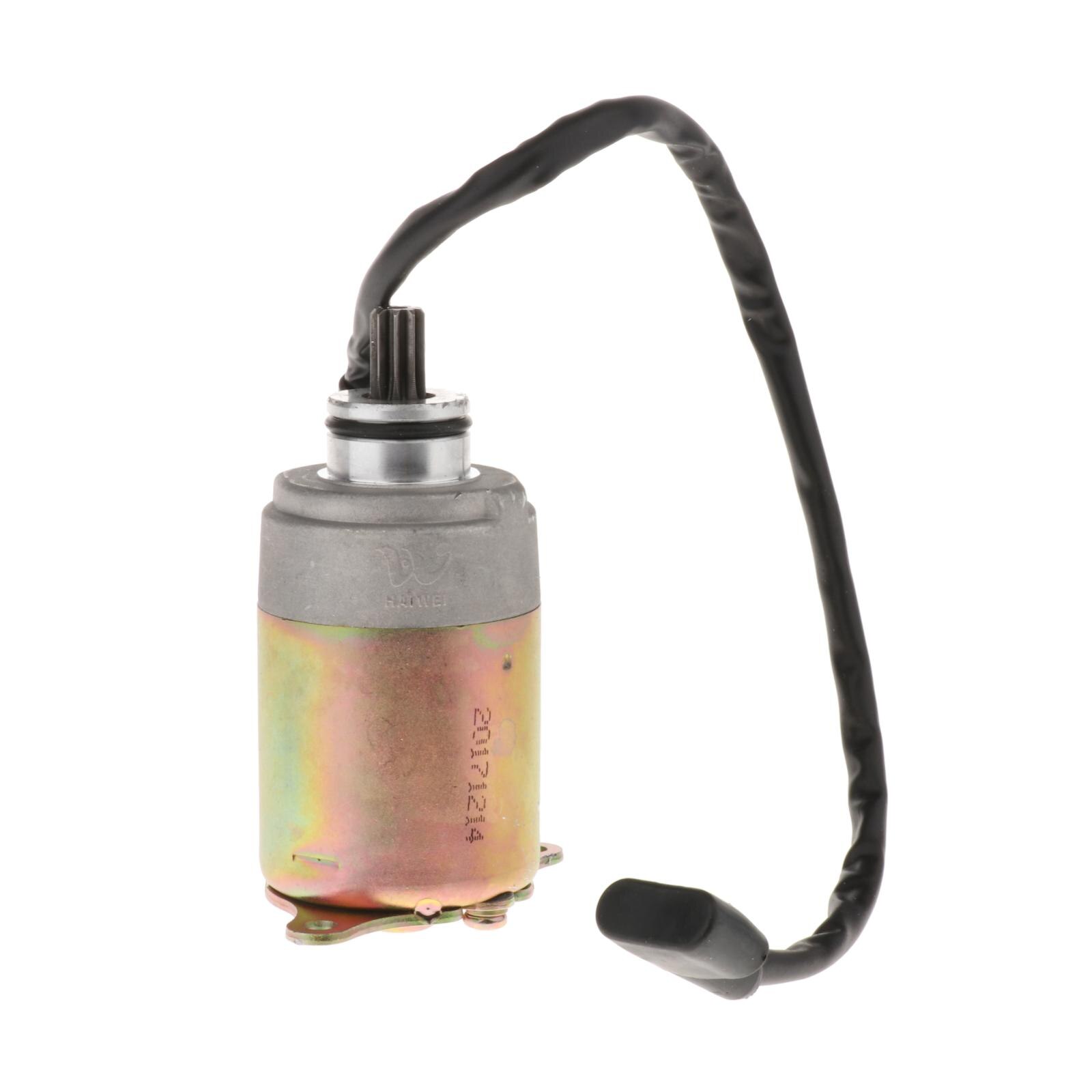 9T Electric Start Starter Motor for GY6 150cc Engine Dirt Quad ATV Buggy