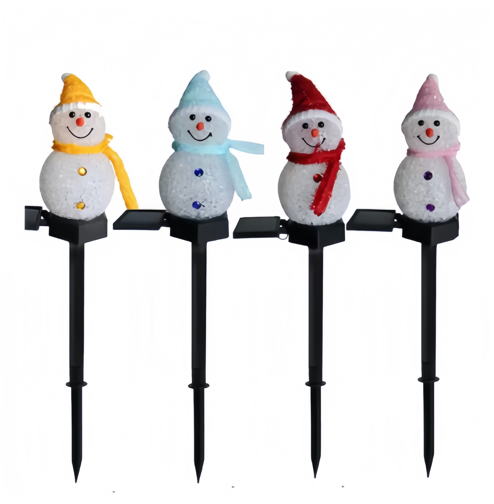 Christmas Outdoor Lawn Decorations, Solar Snowman Lights, Corridor Terrace Lawn Decorations, Cute Decorations