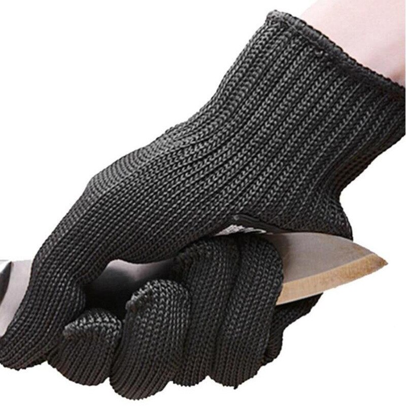 Handschoenen Proof Bescherm Roestvrij Staaldraad Veiligheidshandschoenen Cut Metal Mesh Slager Anti-snijden ademend Werk Handschoenen