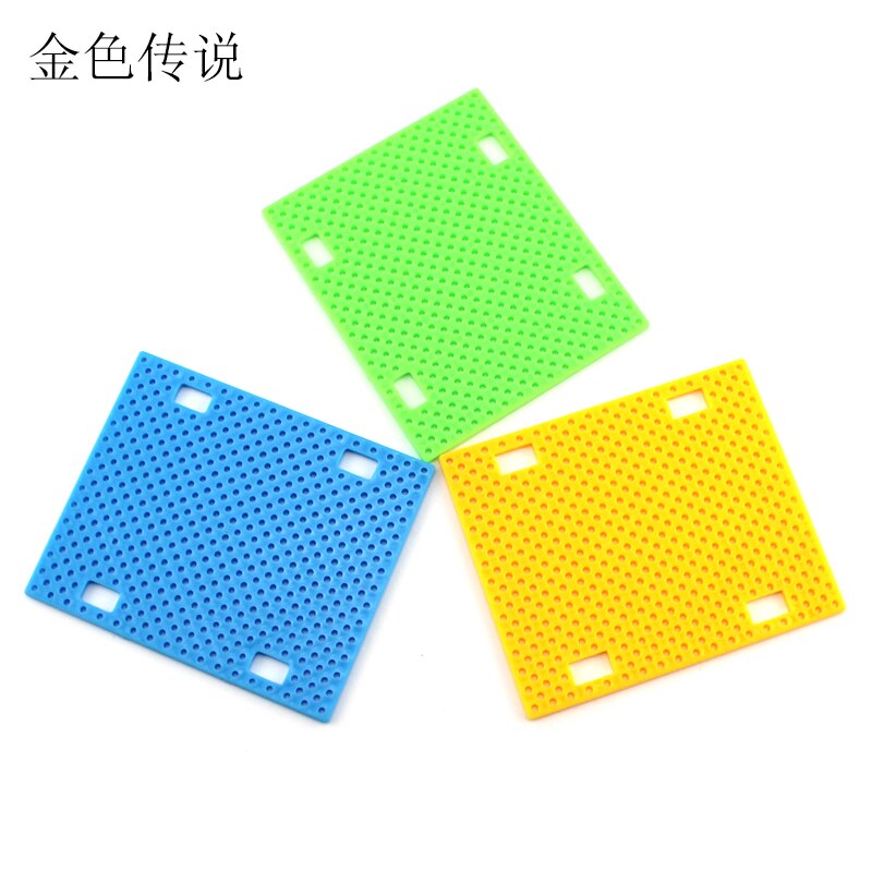 7590 plastic plate model base fixed piece diy frame bread board patrol car robot screw plate