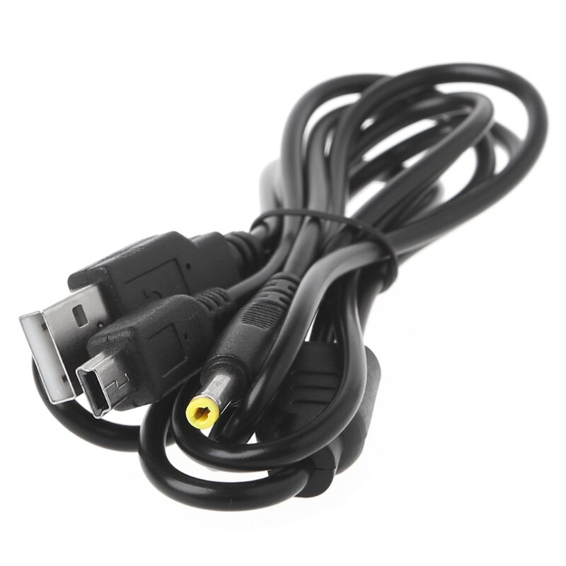 Cable de carga cargador de Cable de datos USB 2 en 1 para PSP 2000 3000, accesorios para juegos, 10166
