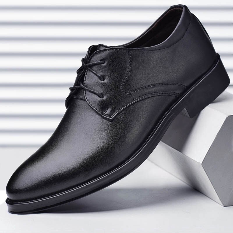 Männer lässig PU Leder Schuhe Luxus Klassische Herren Geschäft Oxford Schuhe Männlichen Hochzeit Party Büro Kleid Schuhe Zapatos De hombre