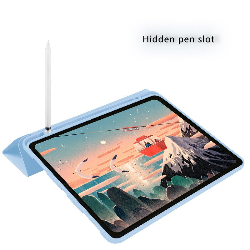Waterproof Protect Case for Apple iPad Pro 11 ) Smart Cover with Pencil Holder