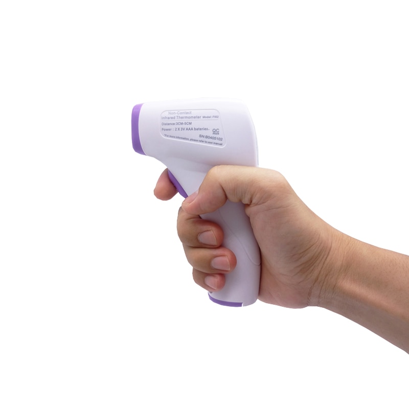 Termómetro digital infrarrojo para la frente, medidor de temperatura sin contacto con pantalla lcd para la temperatura de la frente, para la leche y el bebé, medidor electrónico de agua para la cocina