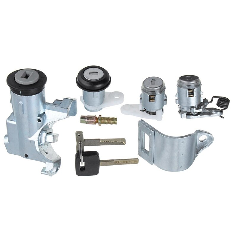 Ignition Switch Door Lock Barrel with 2 Keys with Central Locking for