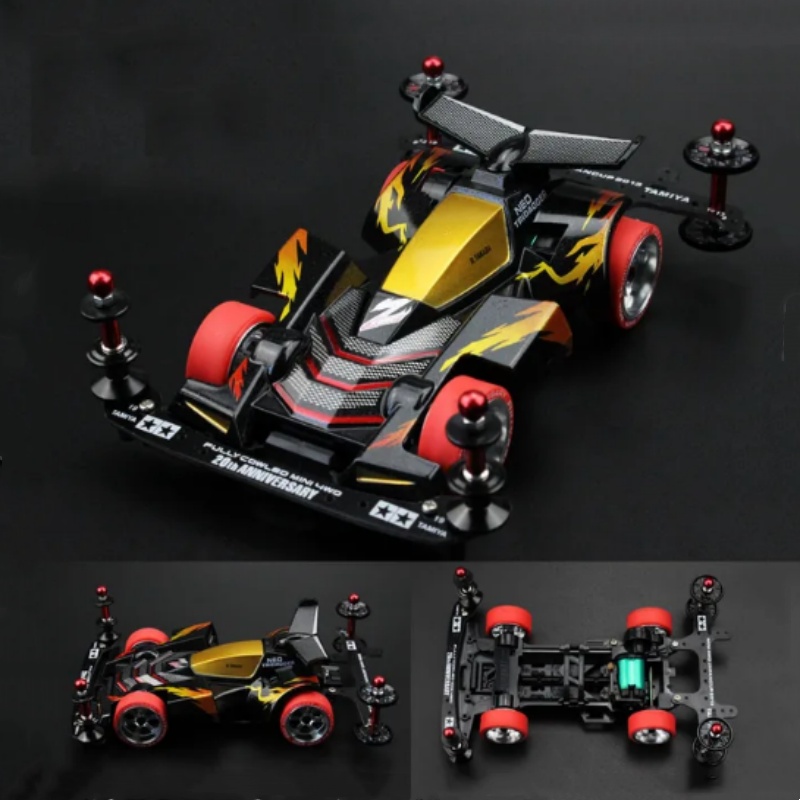 Racing Modified Track Racer Toy Model Accessories Parts Assembly Painted Car Shell 1/32 Mini 4WD Car Series: Lavender