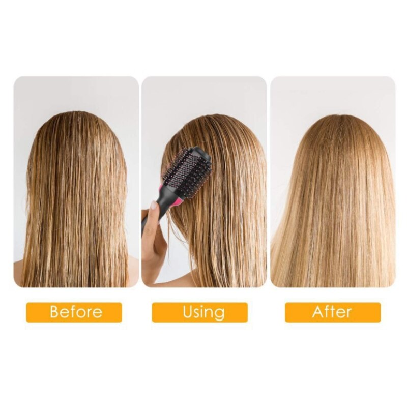 Einen Schritt Haartrockner Und Volumizer Gebläse Haar Trockner Heißer Pinsel Schlag Trockner 3 in 1 Haarbürste Styling Werkzeuge styler