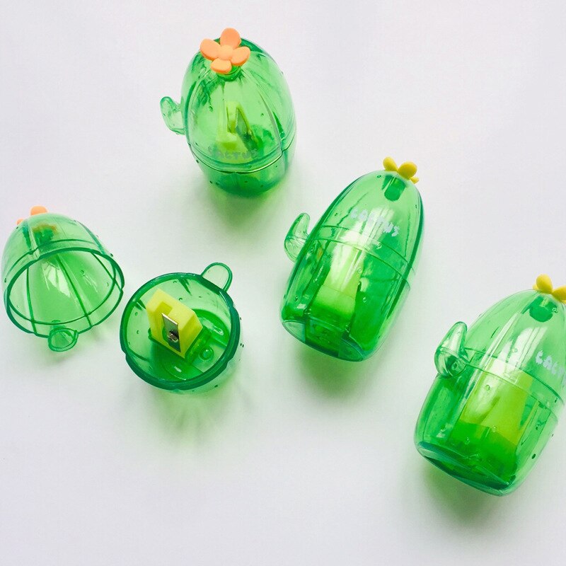 Novelty Bulb Style Pencil Sharpener Emotions Plastic Pencil Sharpener for Kids Kawaii Stationery School Supplie