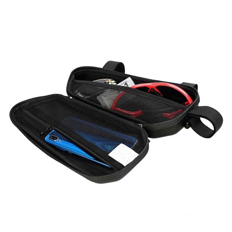 Duurzaam Fiets Driehoek Tas Multifunctionele Fiets Hard Shell Driehoek Tas Waterdicht Weg Mountainbike Mtb Top Tas