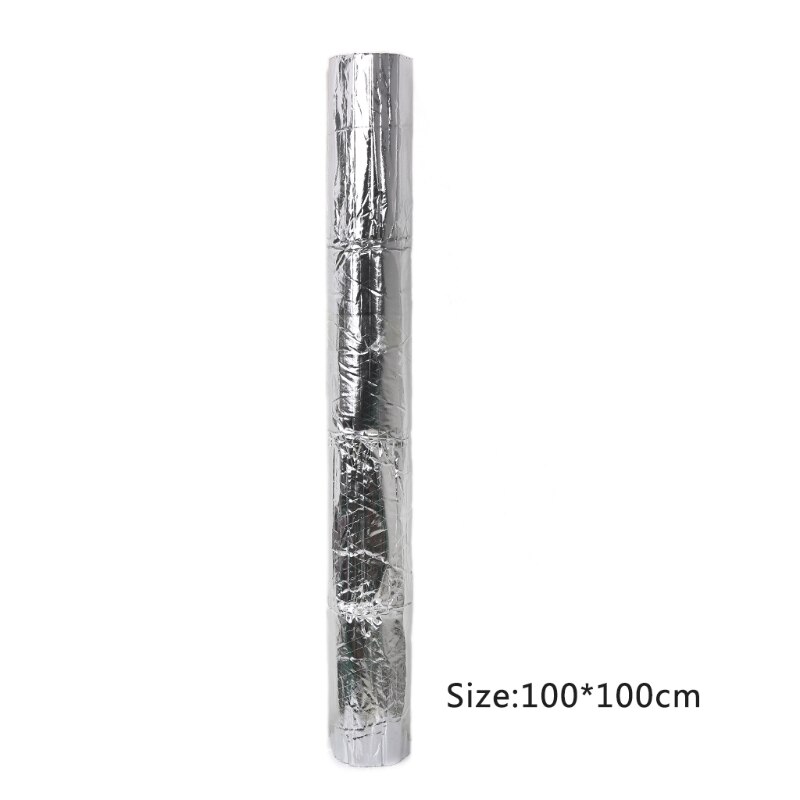 100x100cm Auto Roof Heat Shield Insulation Car Sound Noise Deadener Sheet For Bonnet(Hood) Interior Sound Heat Insulation Cotton