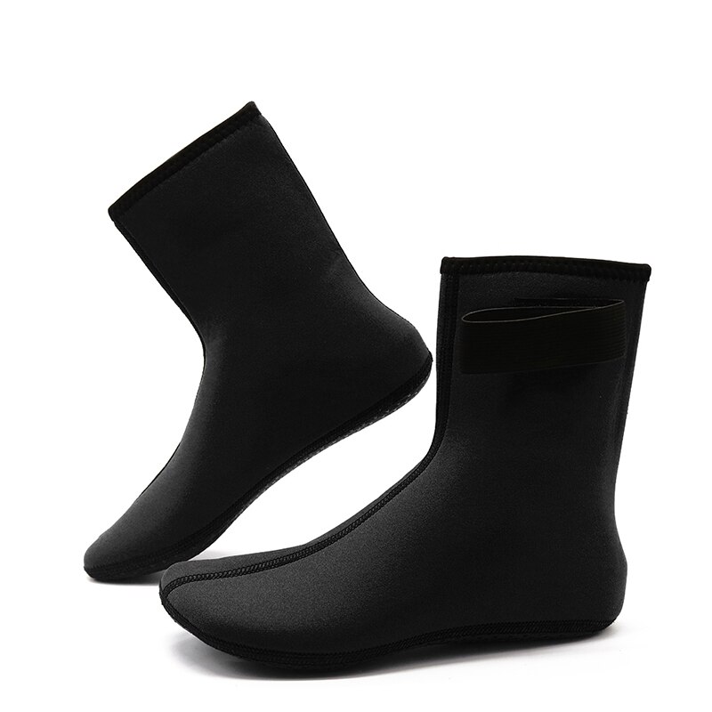 Neopreen Duiken Laarzen Zwart/Blauw Scuba Surfen Zwemmen Sokken Water Sport Snorkelen Duiken Sokken: black / XXL