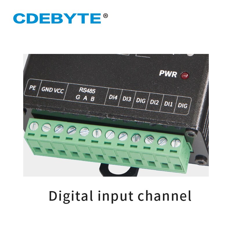 E831-RTU (4040R-485) Digitale Menge 4 Kanal Digital Eingang Relais Ausgang Modbus RTU Trockenen kontaktieren erwerb IO Controller