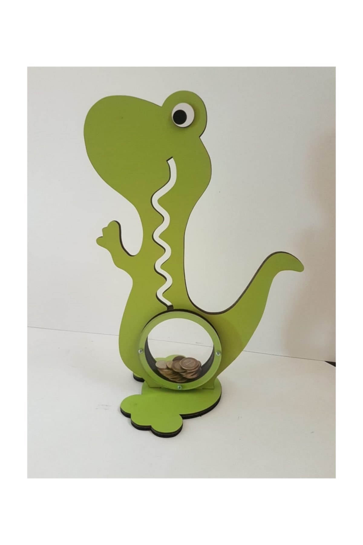 di legno dinosauro porcellino Banca giocattolo mangiare i soldi dinosauro genere scatola