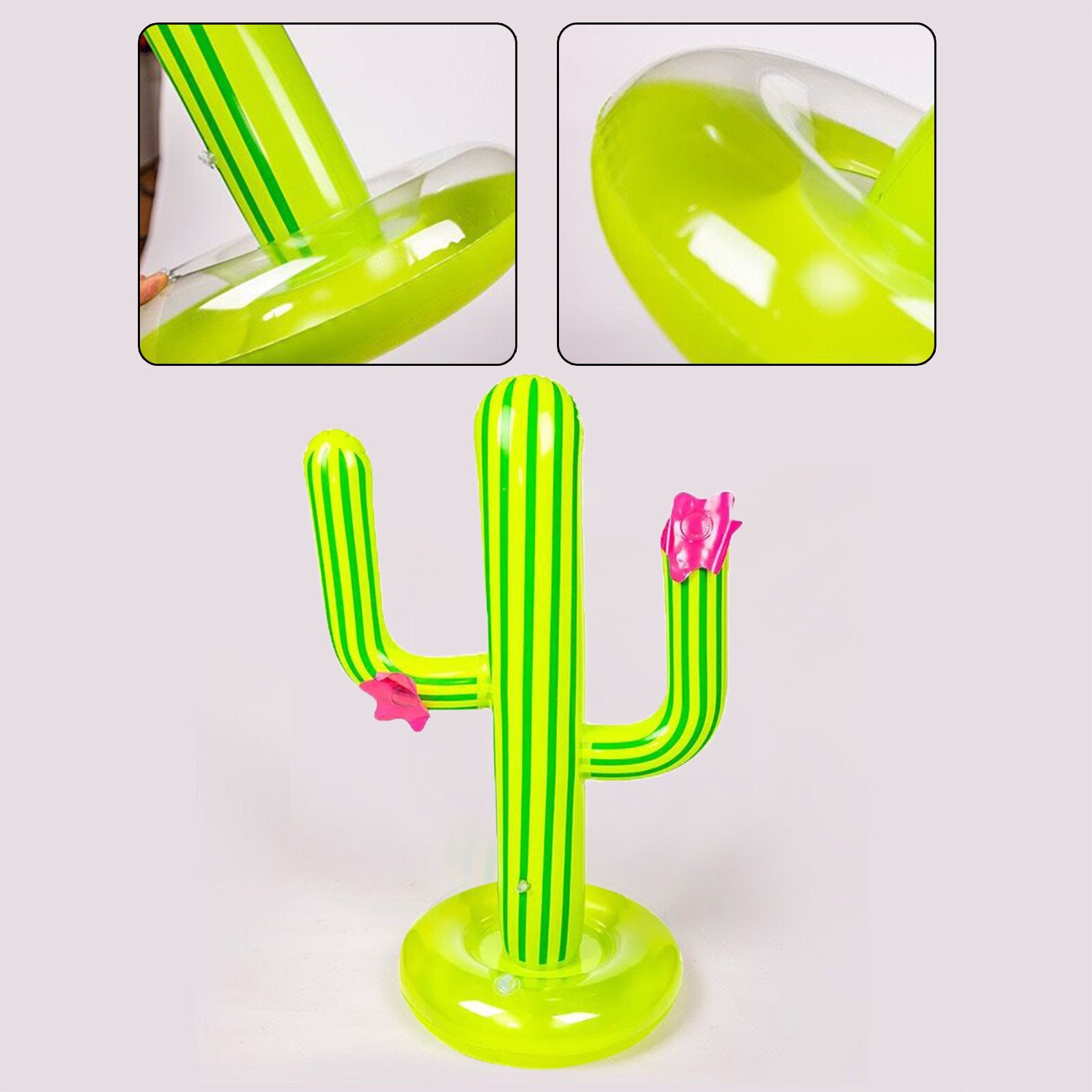 Cactus Zwembad Ring Toss Spel Pvc Opblaasbaar Zwembad Speelgoed Zomer Familie Outdoor Party Game Strand Feestartikelen