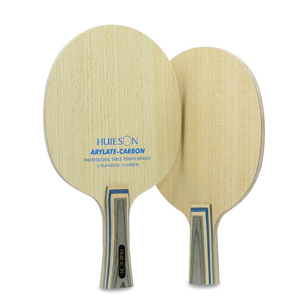 Arylate Carbon Table Tennis Paddle 6.4mm Fast Attack Loop Ping Pong Bat Racket Shakehand Penhold Optional