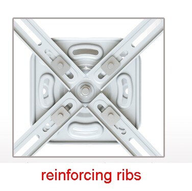 NBT717M Universal Projector Bracket Ceiling Mount Hanger Tilt Swivel Full Motion