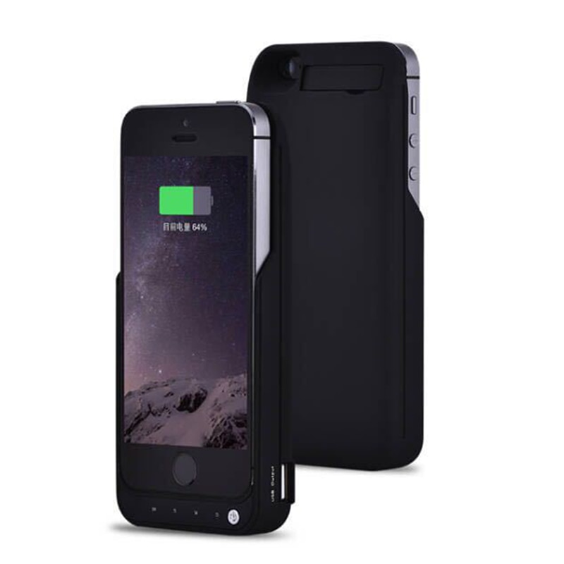 Telefoon Batterij Case 4200Mah Externe Batterij Opladen Case Voor Iphone 5 5 S Se Case Voor Iphone 5 Se telefoon Batterij Case