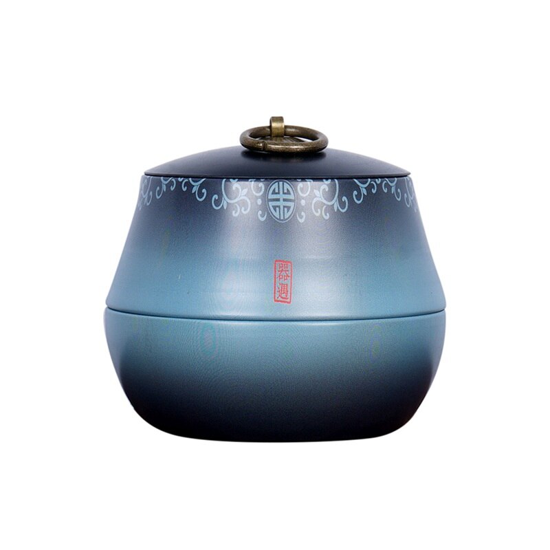 Metal Tins Tea Packaging Cans Kitchen Tea Box Jar Storage Holder Sweetmeats Candies Cans Tinplate Tea Empty Storage Box: B