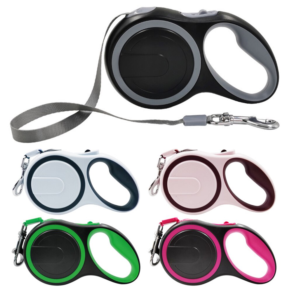 Automatic Extending Cat Leash Rope Long Strong Pet Leash For Large Durable Nylon Retractable Big Cat Walking Leash Leads