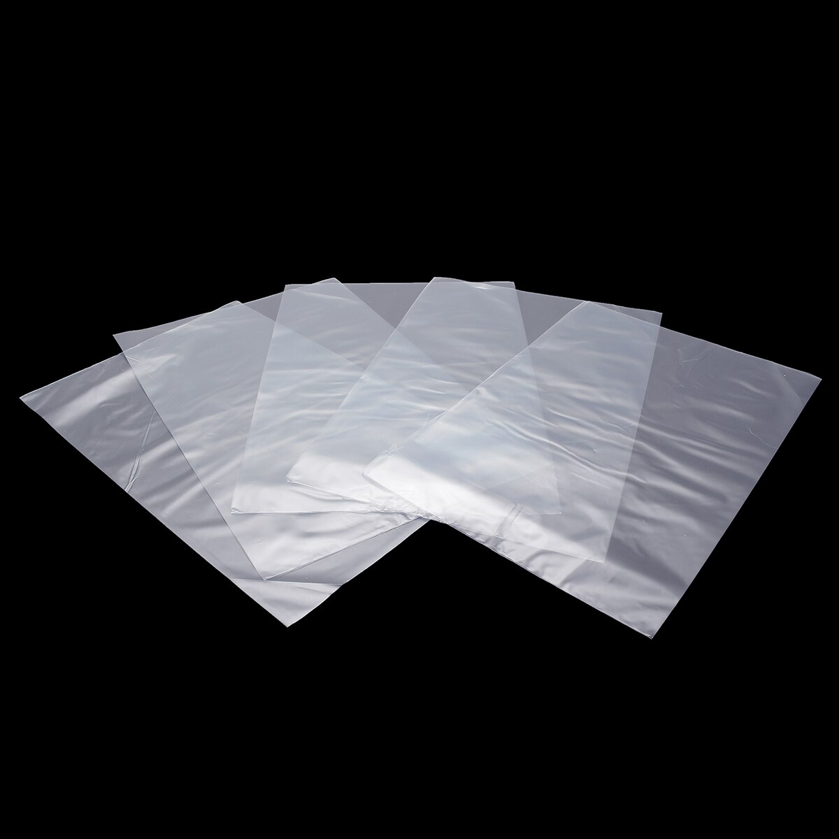 100pcs PVC Shrink Wrap Bags Plastic Film Shrink Wrapping Bags For Soaps Bottles Bath Bombs Packaging Baskets ( 12x18cm)