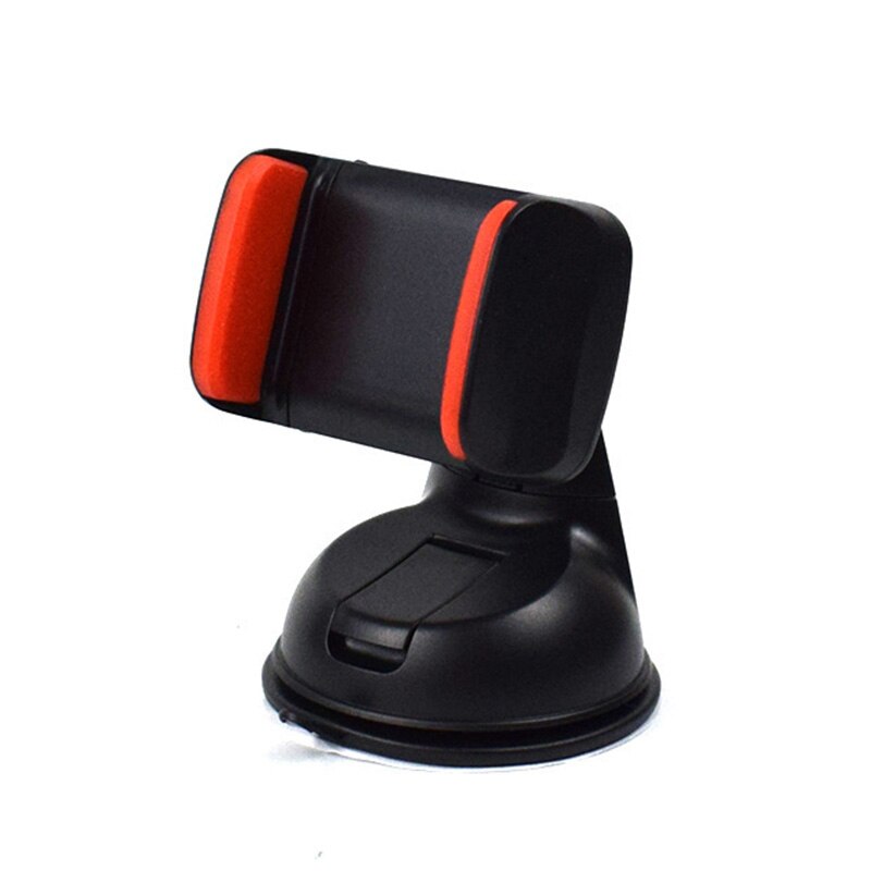 Universele Mobiele Telefoon Houder Auto Multifunctionele Voorruit Mount Mobiele Telefoon Houder Smartphone Telefoon Stand Zwart/Rood: Red