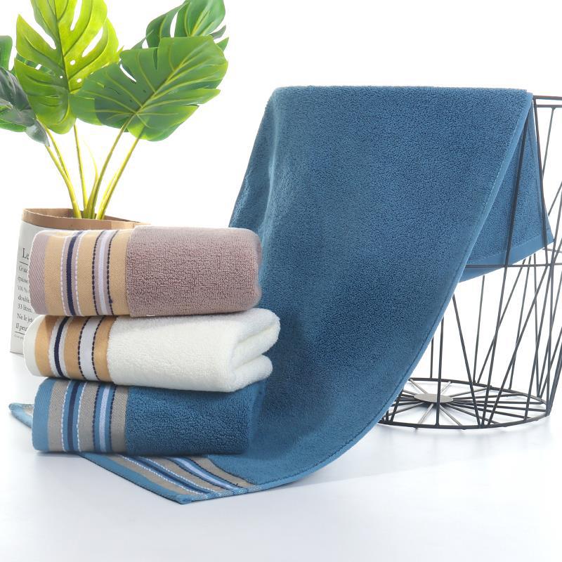 -produit adulte coton doux visage serviette d'essuyage Textile absorbant l'eau pur coton serviette serviettes de bain