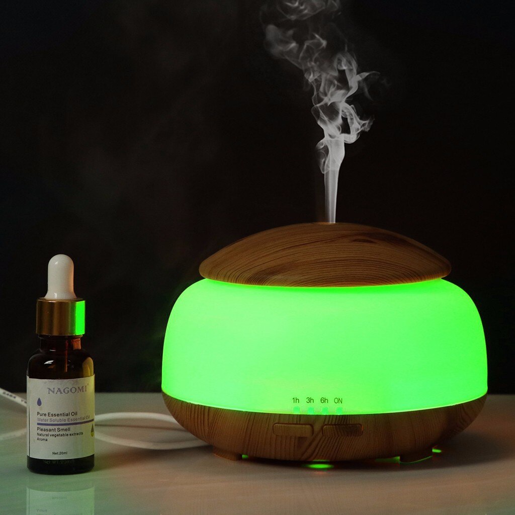 Essentiële Olie Diffuser Met Afstandsbediening Mini Oilcool Mist Humidifie Luchtbevochtiger 19July23 300Ml Aromadiffuser