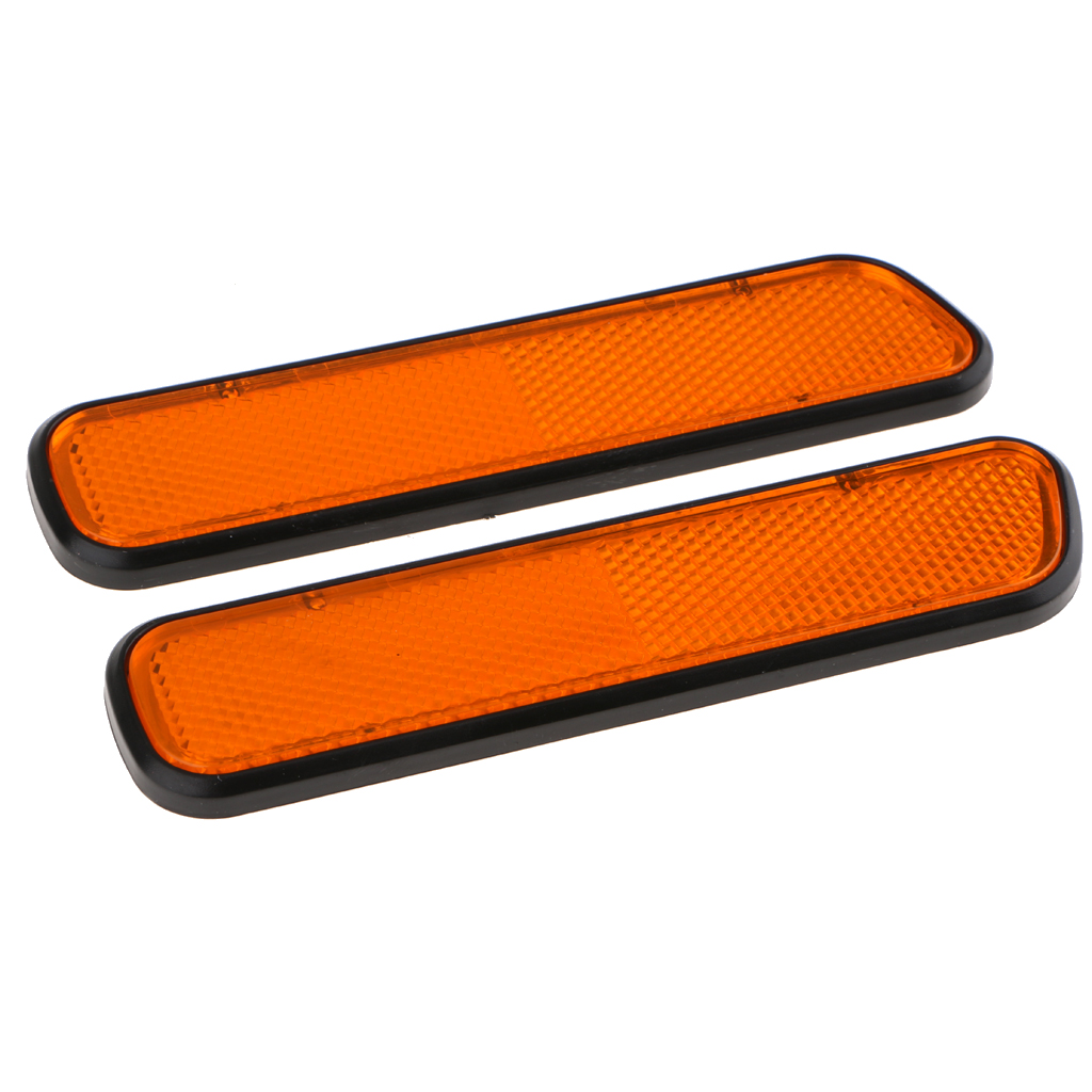 Paar 6 ''Auto Automotive Voertuig Motorfiets Fiets Tailer Reflectoren Reflecterende Strips