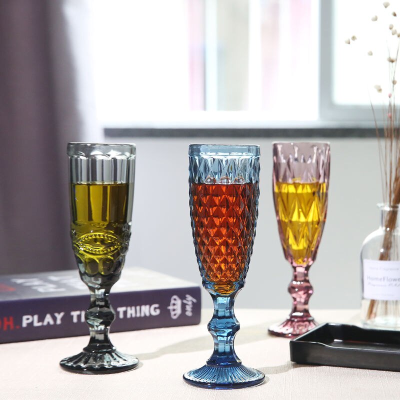 Borrelglaasjes Set Kopjes Champagne Bril Glas Cup Bar Glaswerk Wijnglas