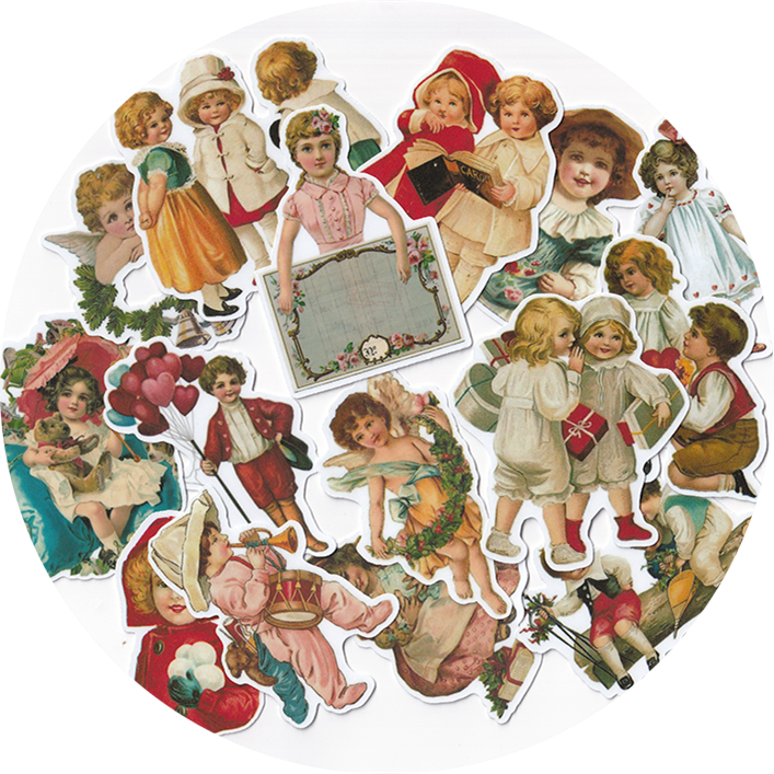 15 PCS/18 pcs Cute kid Stickers Ambachten En Scrapbooking stickers boek Student label Decoratieve sticker kinderen speelgoed