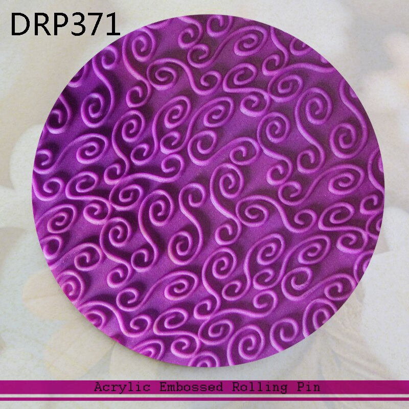 Keuken Accessoires Non Stick Bakken Ruwe Klei Gereedschap Kerst Fondant 3D Embossing Rolling Pin