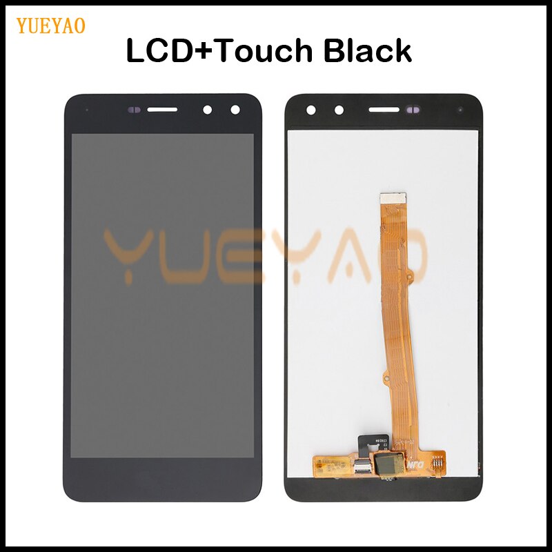 Pantalla táctil LCD para HUAWEI Nova Young 4G LTE / Y6 / Y5 con marco para MYA-U29 MYA L11 L22 L41 U29 L02 L03 LCD: NoFrame Black