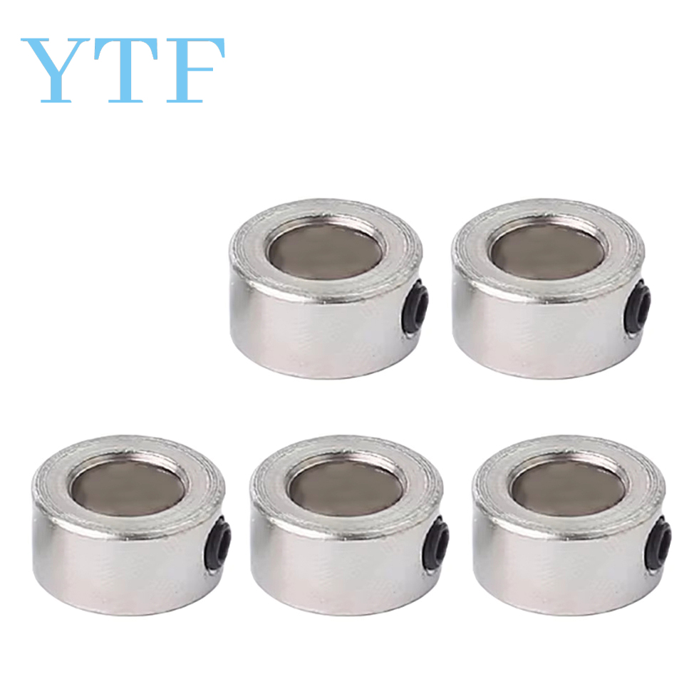 5-100PCS 8mm As Lock Kraag T8 Lood Schroef Lock Ring Rvs Isolatie voor 3D printer Koper 3D Printers Onderdelen: Rood