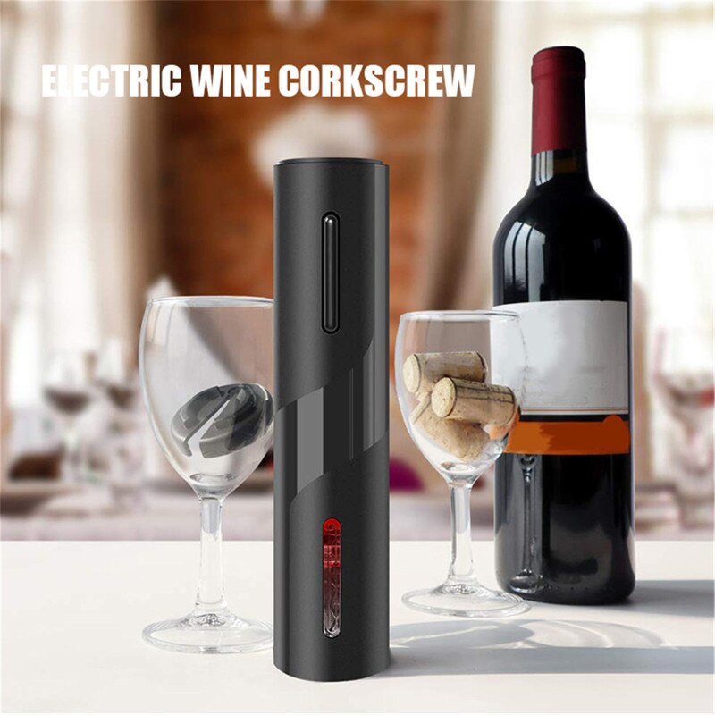 Automatische Flesopener Wijn Opener Electric Red Wine Opener Gebruik Batterij Jar Opener Keuken Accessoires Flesopener