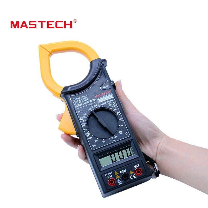 MASTECH M266F Digital Klemme Meter 3 1/2 Digital LCD Anzeige AC DC ...