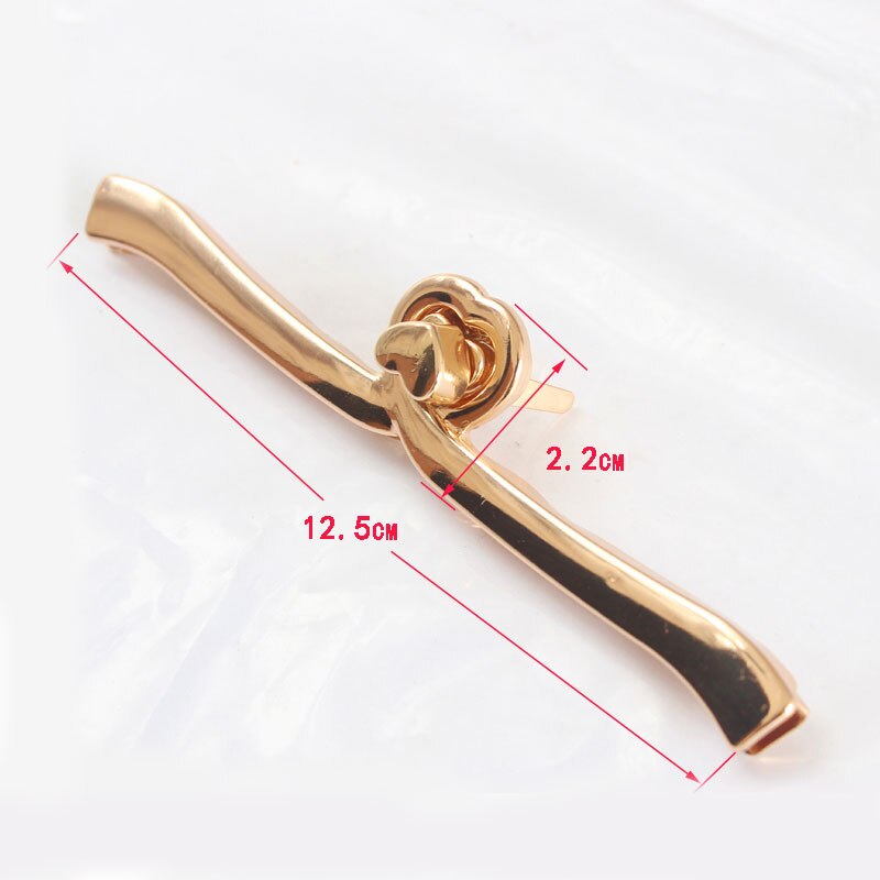 Vintage Tas Metalen Sluiting Turn Sloten Twist Knop Voor Diy Handtas Craft Bag Purse Hardware Elegante Goud Tas Accessoires Tas deel