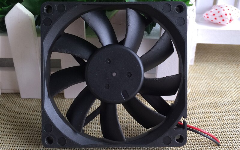 Ventola Di Raffreddamento DC12V 0.2A 2 Pin 1225H12S - 7 Pale, Per Riscaldatore Lianchuang