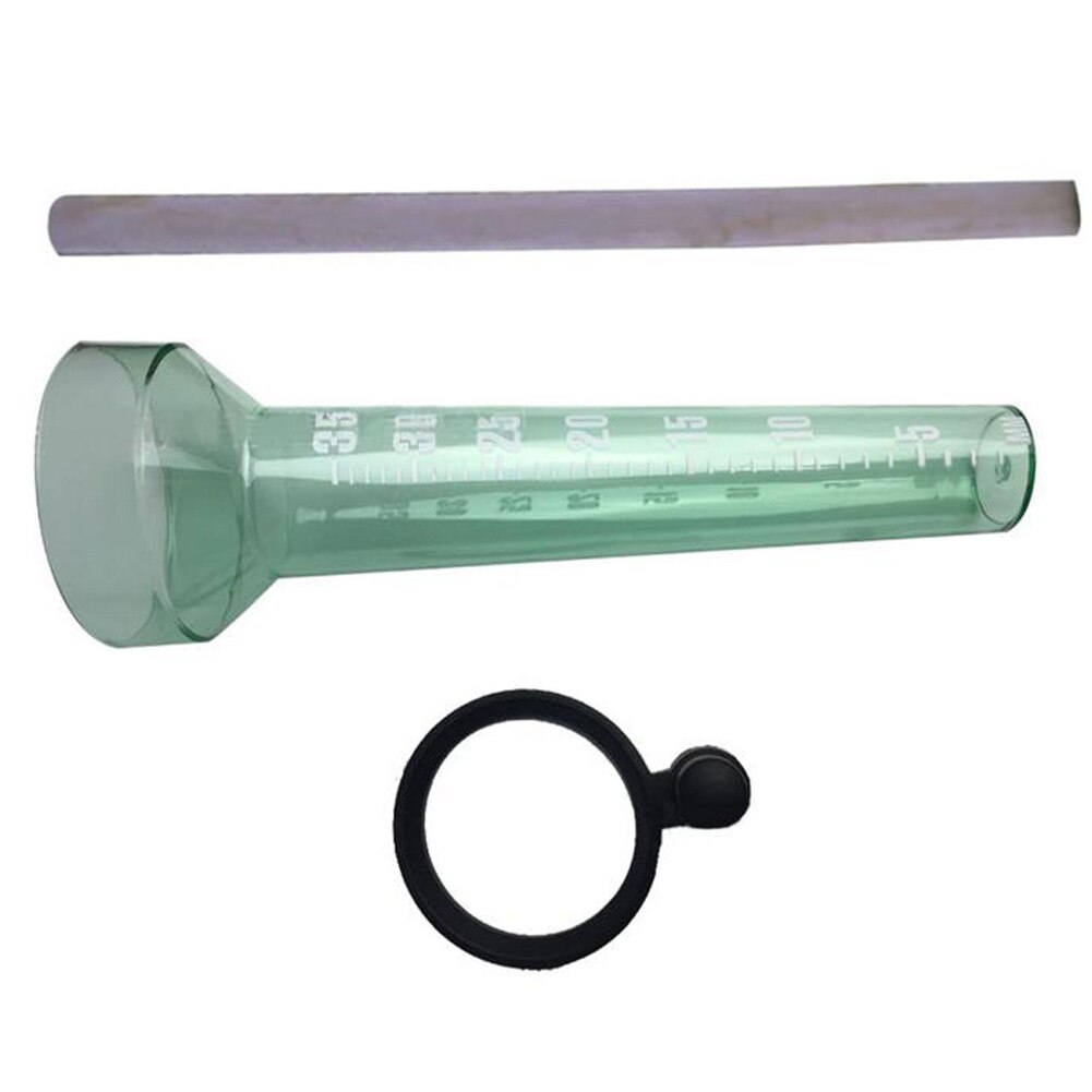 Water Meter Transparent Home Soil Portable Graduated Lawn Simple Yard For Garden Rain Gauge Quick Read Outdoor Measuring Tool
